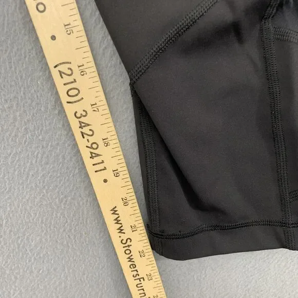 Lululemon Pants Womens 6 Pace Rival Crop Yoga Athletic Pocket Zip Activewear - Picture 7 of 13